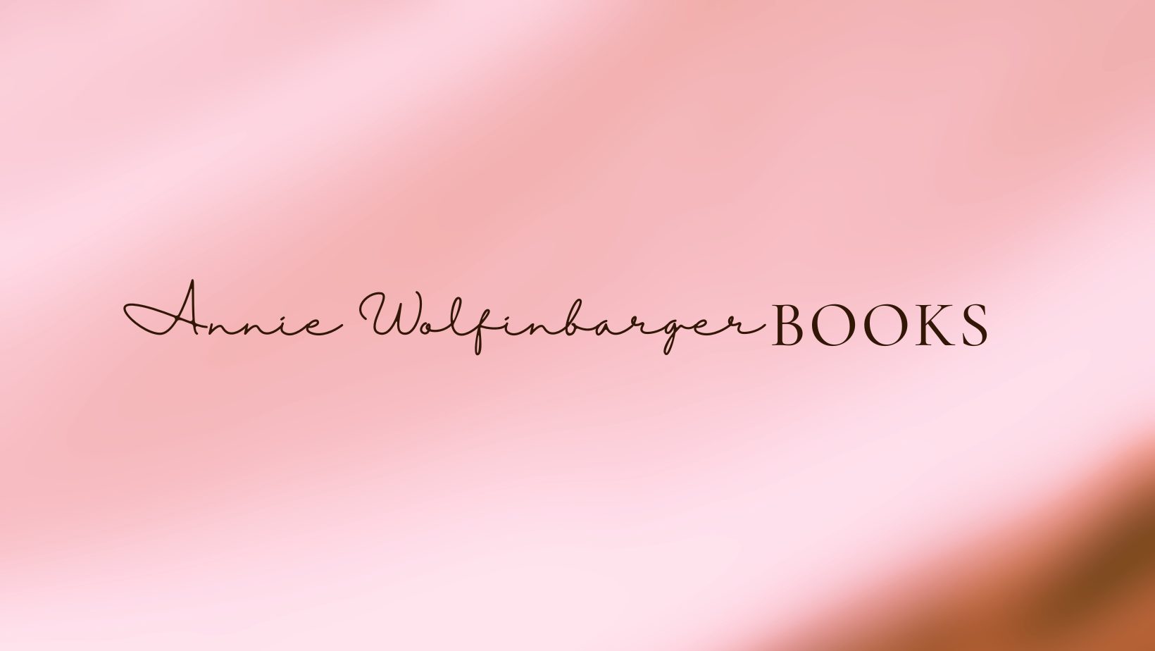 Annie Wolfinbarger Books